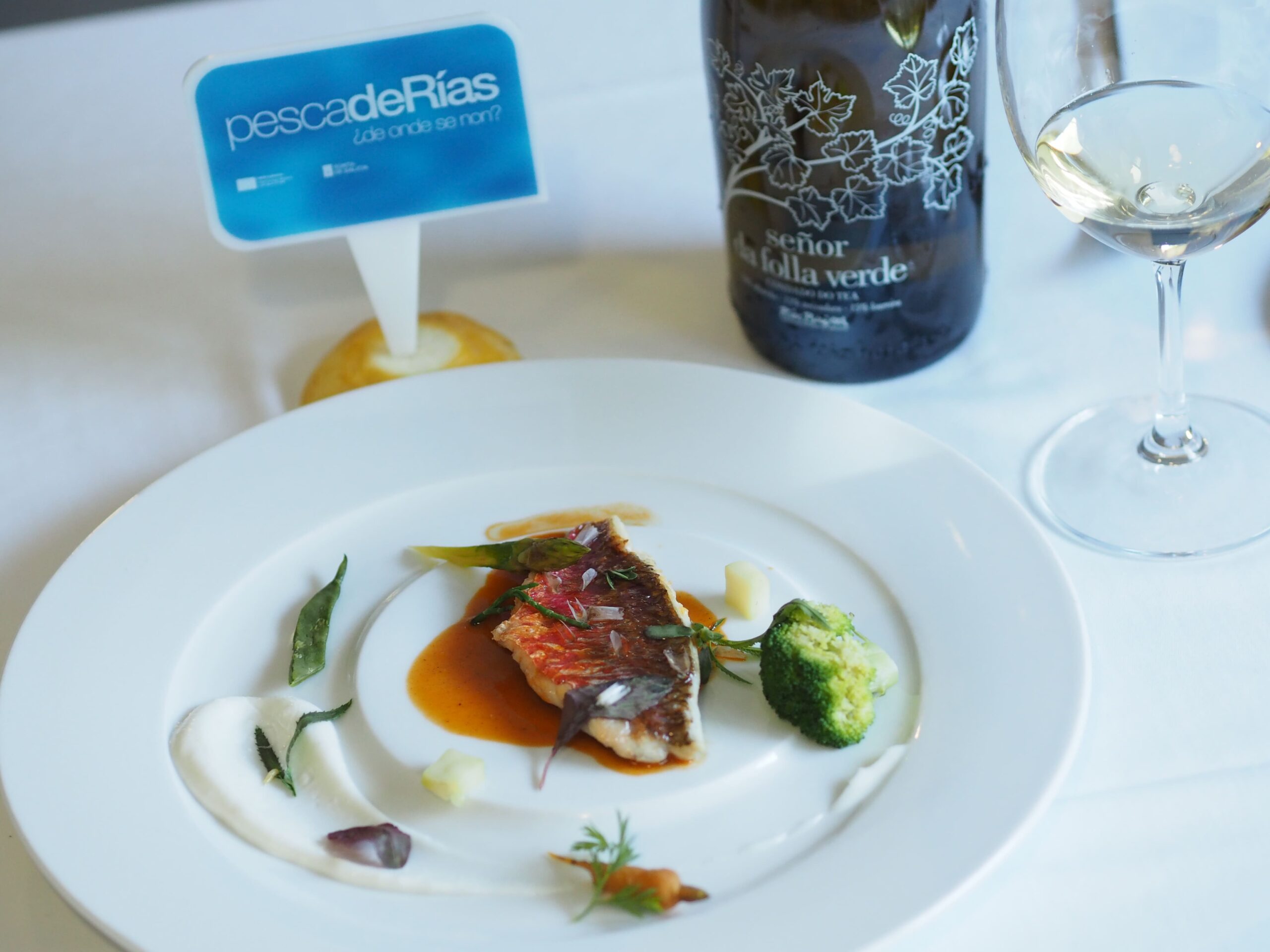 Vino blanco Señor da folla verde